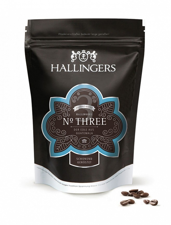 Hallingers茶和咖啡包装设计 设...