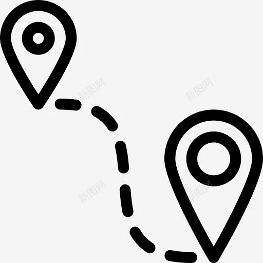 距离导航英里图标 远 icon 标识 标志 UI图标 设计图片 免费下载 页面网页 平面电商 创意素材-花瓣网