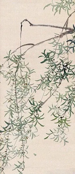 ［ 两岸晓烟杨柳绿，一园春雨杏花红 … ］