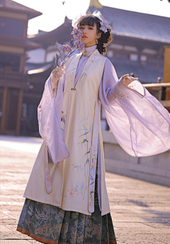 董帅辰采集到汉服-女