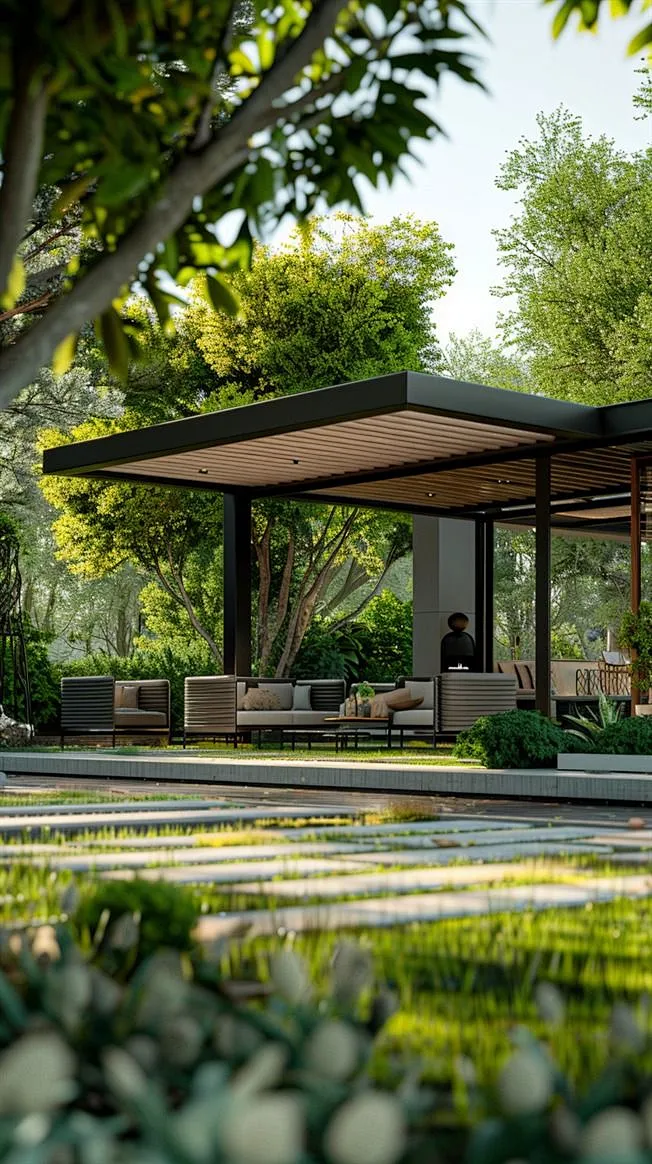 +100 Inspiring Outdoor Pavilion Ideas-花瓣网