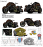 Conceptual Chopper bike, Jong Il Kim : 2008 
https://www.facebook.com/blueitems