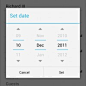 Google Calendar for Ice Cream Sandwich安卓android手机应用#界面设计##采集大赛#