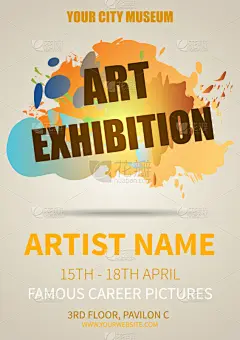 传单,模板,艺术,抽象,多色的,商务,请柬,事件,计划书,溅