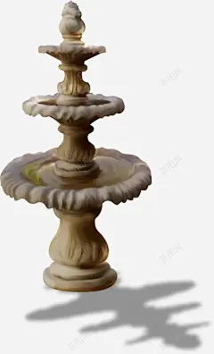 手绘喷泉塔高清素材 免费下载 页面网页 平面电商 创意素材 png素材