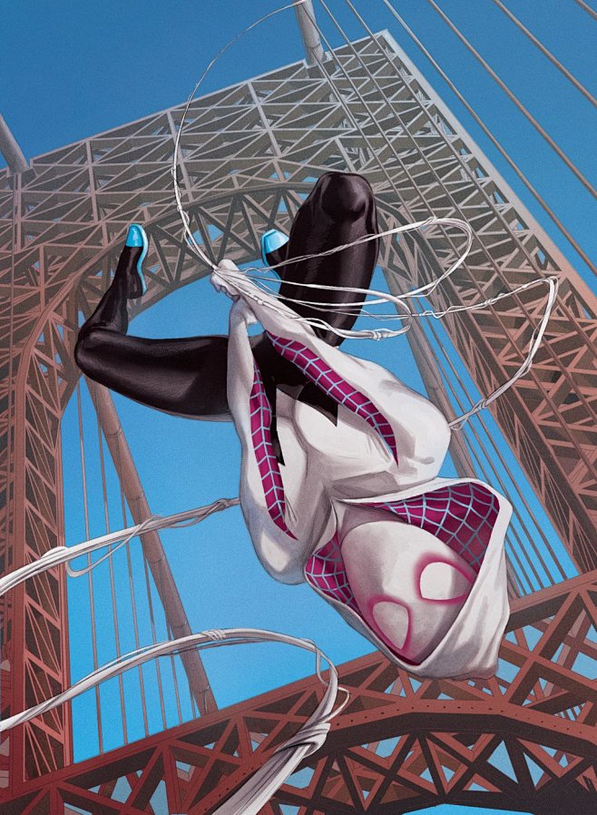 Spider-Gwen by caioc...