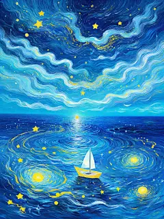  一叶小舟，驶向心中的星辰 - 小红书