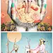 插画家BECHA和多位设计师合作为塞尔维亚的时尚杂志FAAR做的杂志设计。SILENT SPRING的主题，利用拼贴画与时尚摄影结合