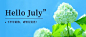 通用7月你好祝福实景公众号首图