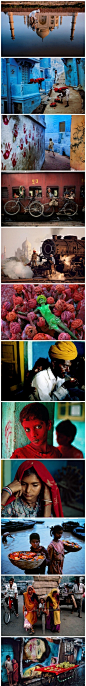 #花瓣爱旅行#【印度】一睹泰姬陵的震撼，去瓦拉纳西沐浴恒河，置身焦特布尔的蓝色里，感受宗教的神圣，体验铁轨上的国度，买一身最鲜艳的纱丽……在印度，人人都能成为摄影大师。