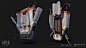 Apex Legends - Loot Drop Pod, Eric Simard : Had the privilege to create the loot drop pod for Apex Legends. This is used throughout the game to drop higher tier loot to the players. It is also the same model used by Lifeline's Ultimate. Concept by Danny G