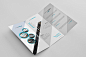 Creative Trifold Brochure Template ( Freebie ) on Behance