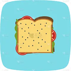三明治,计算机图标,轮廓,符号,直的,食品,膳食,图像,汉堡包,设计