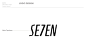 SE7EN : New album logo design review