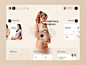 EHR - Pregnancy Progress Web App by Ivan Korenchuk on Dribbble