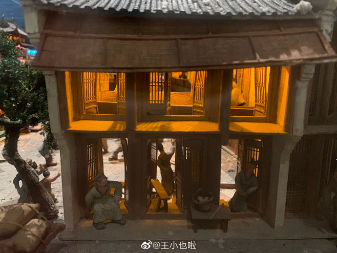 古建筑沙盘