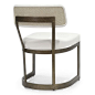 Palecek Conrad Side Chair - Gold | Dining Chairs | Dining Room | Furniture | Candelabra, Inc.