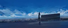 女子学生 天空 云 3440x1440动漫壁纸_彼岸图网