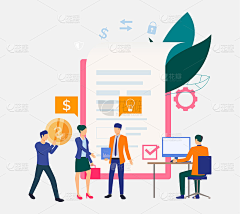 嘿Promise采集到标题卡通