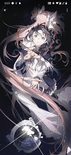 桧桧木采集到手绘女孩