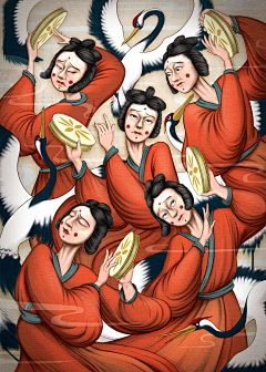 走召弓虽言殳言十采集到插画2