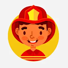 手绘消防员人物矢量图免抠素材_新图网 https://ixintu.com 人物设计 卡通 手绘 消防员 职业人物 矢量图