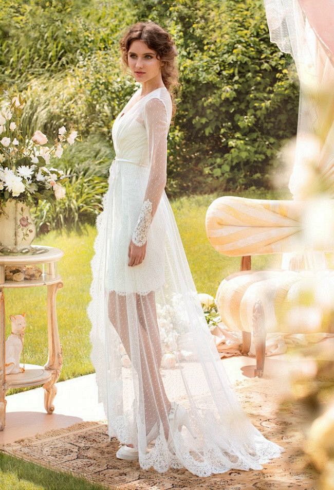 13款婚纱，在花园婚礼中展现不同的魅力！