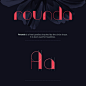 ROUNDA (Free Font) : Rounda is a free typeface inspired by the circle shape. It is best used for headlines. 