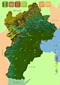 全国各省3D地形图详解-今日头条