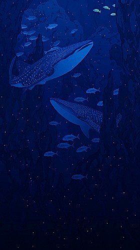 海洋H5背景