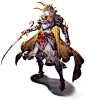 Warrior of Light Character Art from War of the Visions: Final Fantasy Brave Exvius