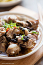 steamed ribs with fermented black beans @elaineseafish