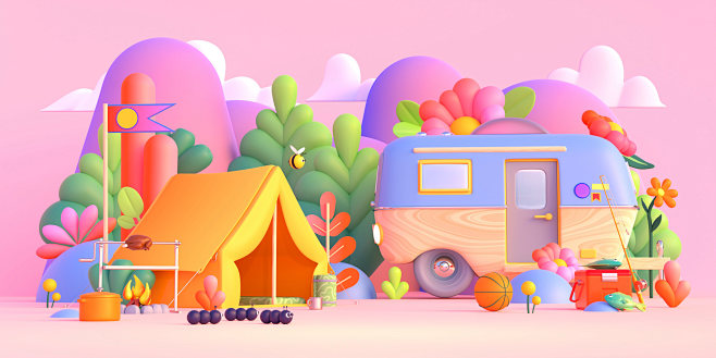 3D 3dart blender c4d...