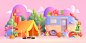 3D 3dart blender c4d Character Character design  cinema4d Digital Art  digital illustration ILLUSTRATION 