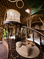 Hideout Horizon Bamboo House / Studio WNA - Interior Photography, Lighting, Chair