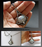Eiric- wire wrapped necklace by mea00