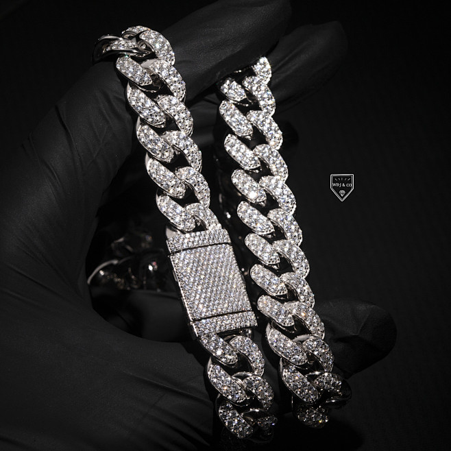 WBJ定制珠宝 cuban link 古...