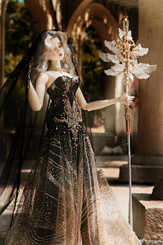 com采集1洇墨采集到bjdbjd娃娃bjd假发三分女冬至古风发wg318122淘宝