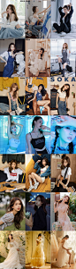 {现代系列}实拍东方美女 （现代时尚，复古）
