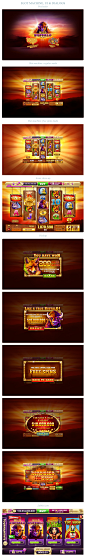 "Wild Buffalo slot machine : The slot machine and all of its interface elements were developed from scratch.