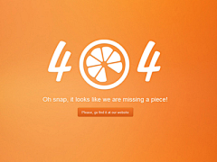 老娜nanana采集到WEB【404】