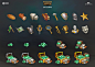 Legends of Honor - UI Art, David Hakobian   UI Icons that I created or finalised for Legends of Honor browser mobile game by Goodgame Studios.239