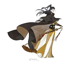 发个最近画的立绘 老角色了叫狄笑 是个锦衣卫
好久没画古风了我还是画古风最顺手【 ​​​​