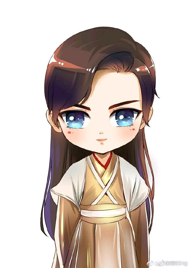 q版人物邓伦香蜜旭凤火神超萌