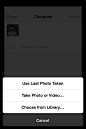 Tweetbot 3 – 添加照片时，菜单中会提供“使用刚刚拍摄的最后一张照片”选项。
