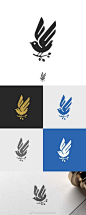 小鸟 元素LOGO图形设计 ​​​​