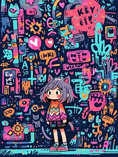 创意涂鸦艺术02|midjourney作品分享