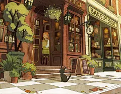 日本Sayaka Ouhito插画作品4