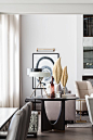 Great Room designed by Elizabeth Metcalfe Interiors & Design Inc.: 