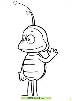 9张昆虫动画片《小蜜蜂玛雅》和蝴蝶比特丽斯涂色图片！ | 涂色集，涂色画打印大图 : 在动画片《小蜜蜂玛雅》中，蝴蝶角色名为比特丽斯（Beatrice）。比特丽斯是一只成熟美丽的花蝴蝶，她喜欢跳舞，跳起舞来优雅动人。她非常珍惜自己美丽的翅膀，并希望在舞会上展示自己最优美的舞姿，最好还有帅气的蝴蝶邀请她跳舞。比特丽斯的角色展现 9张昆虫动画片《小蜜蜂玛雅》和蝴蝶比特丽斯涂色图片！